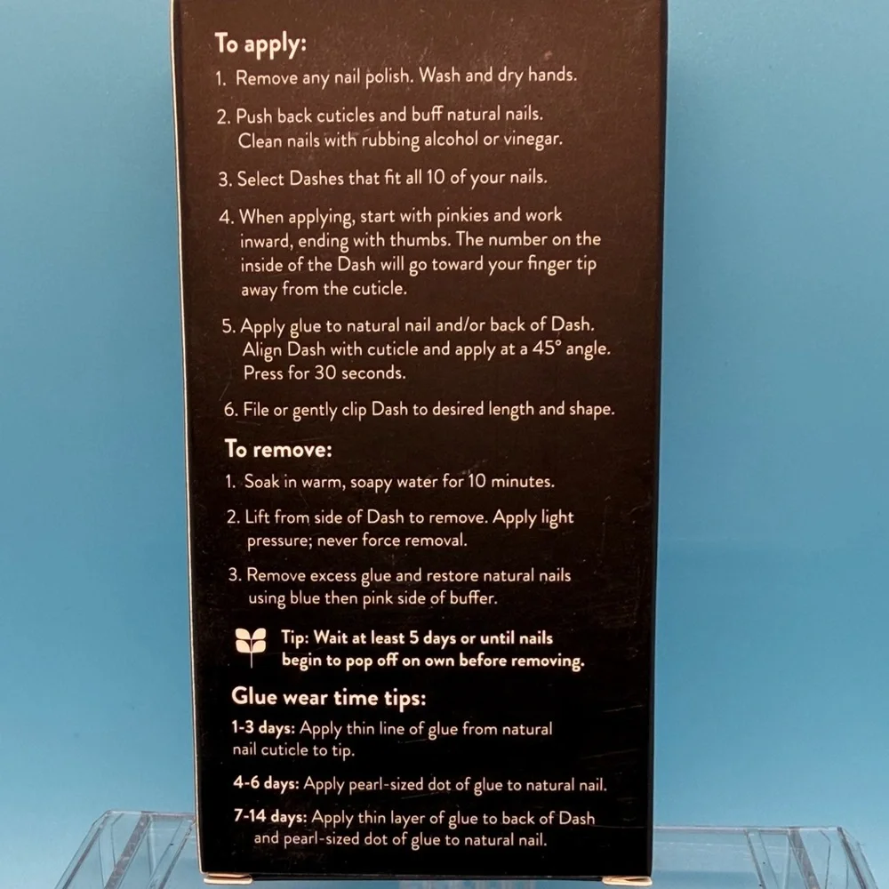 Red Aspen Black and White Ghost 👻 Press-On Nails - Picture 5 of 5